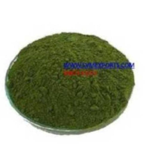 Moringa oleifera dry leaf powder